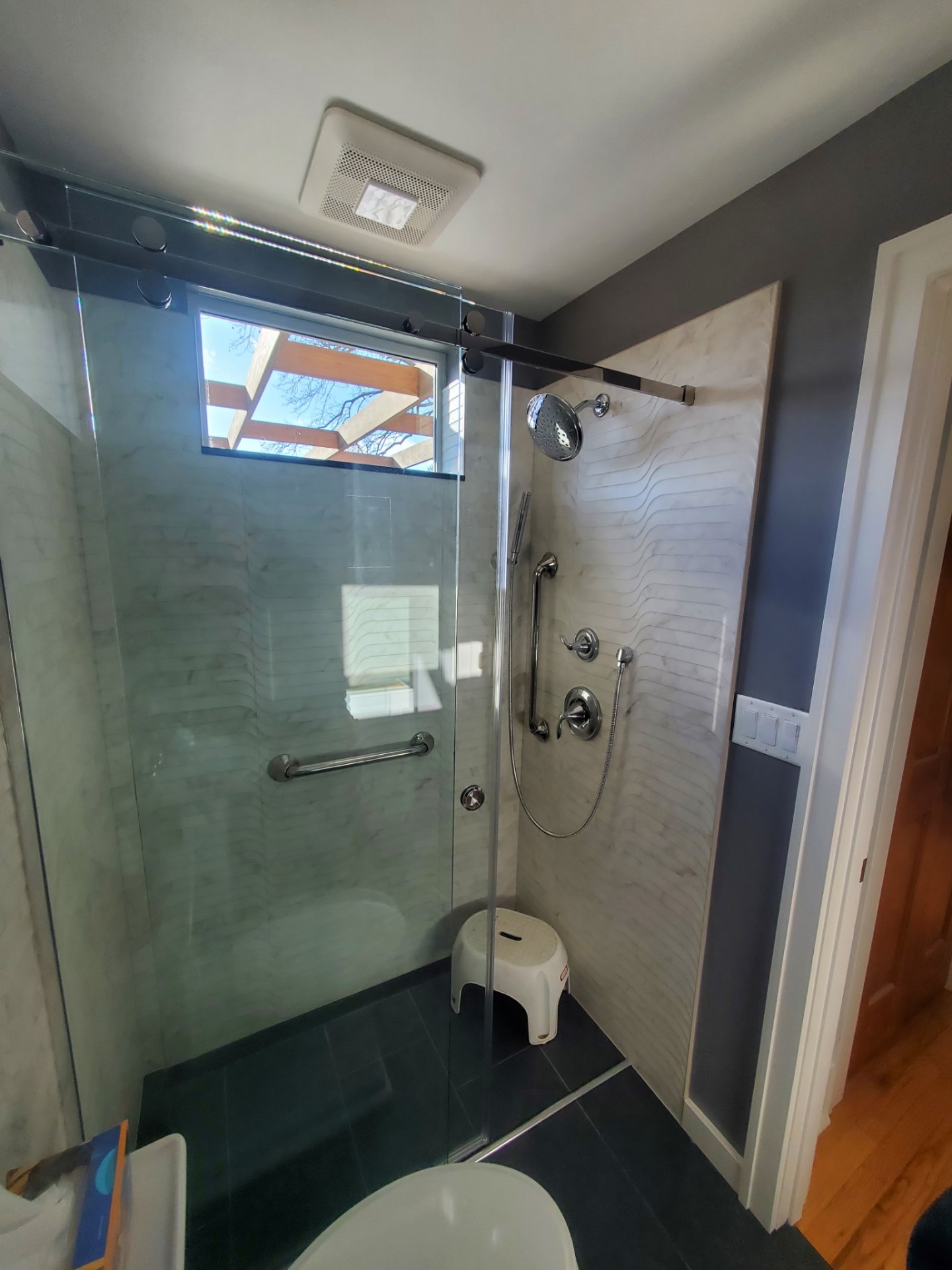 Frameless Glass Shower