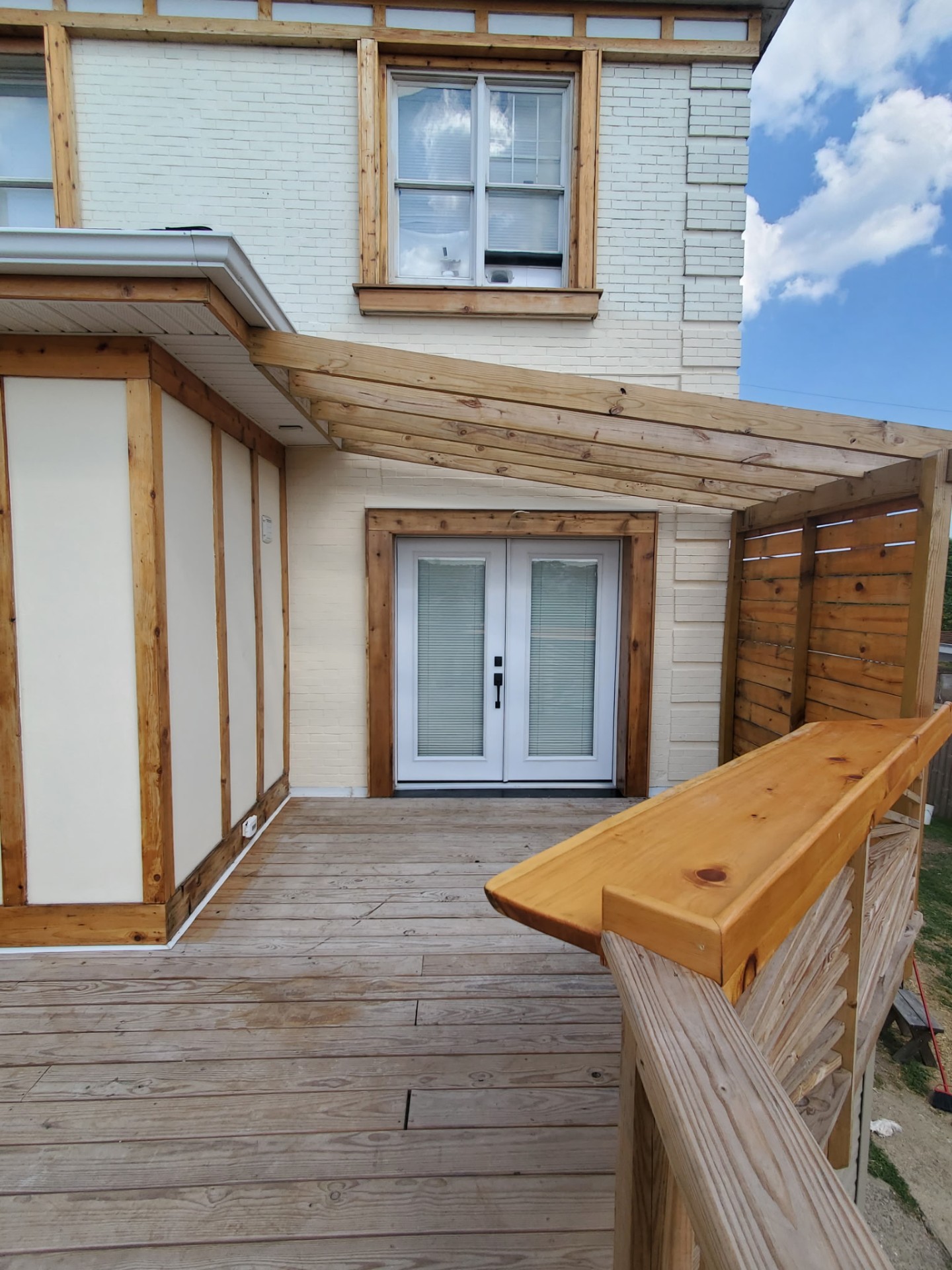Cedar Pergola & Deck Build — Full Home Renovation remodel in Cranberry Twp., PA by Trademark Design